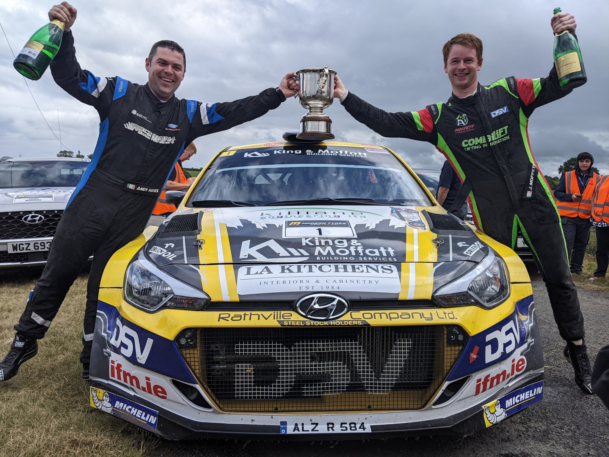 EVANS WINS AS MOFFETT IS CROWNED TARMAC CHAMPION