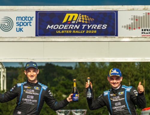 Modern Tyres continues partnership with Ulster Rally in 2026